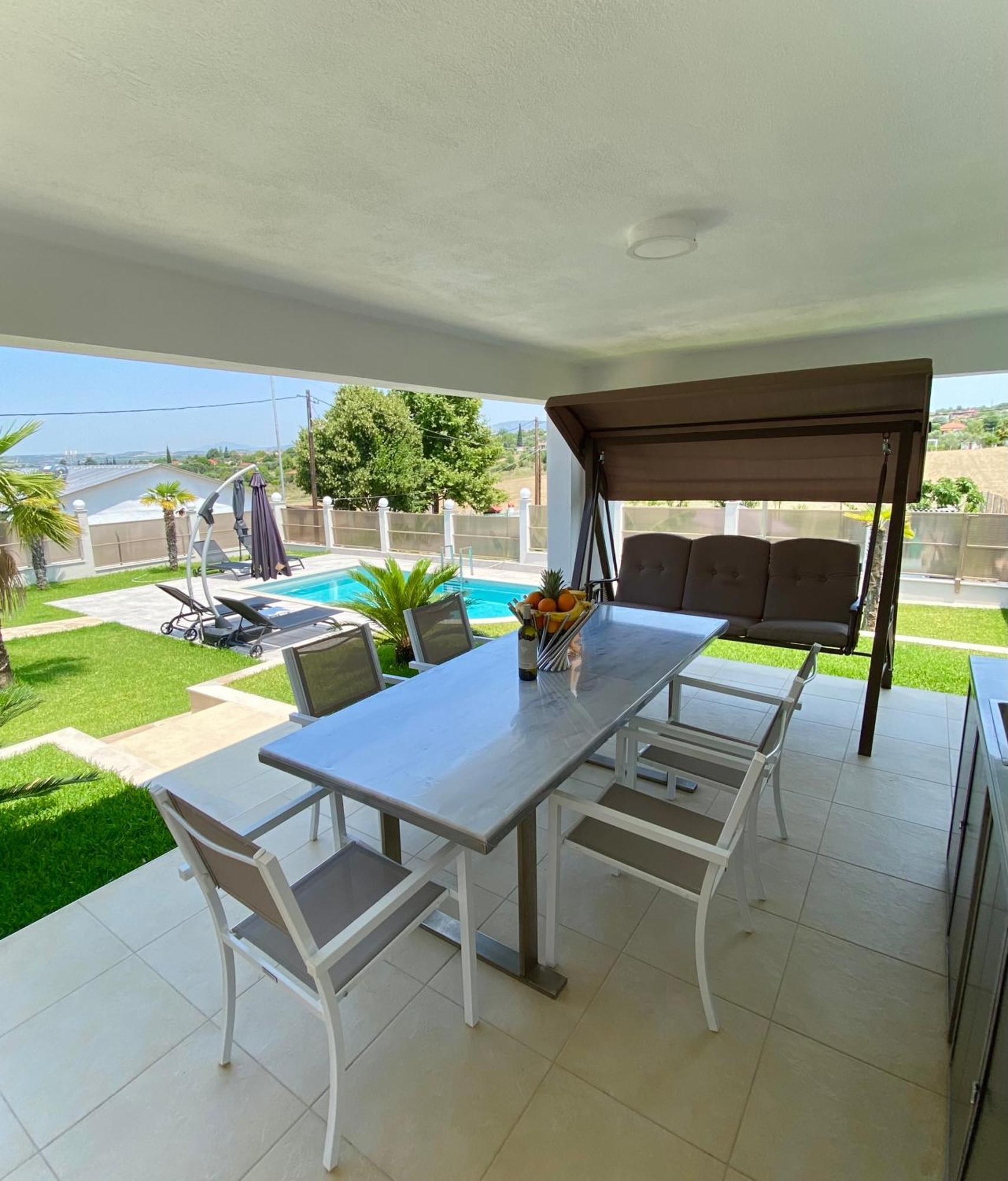 Villa Liana , Private Villa With Pool And Garden Vergia Exteriér fotografie